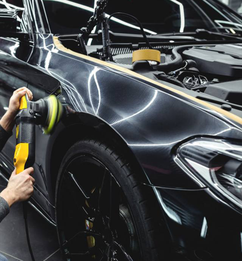 Paint correction and headlight restoration